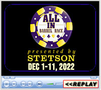 All In Barrel Race, The Orleans, Las Vegas, NV - Dec 1-11, 2022