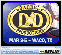 D and D Barrel Productions Classic Equine 2017 Super Tour, Extraco Events Center, Waco, TX - March 3-5, 2017