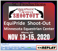 SC Productions One Out Of The Money Tour 2020 - Minnesota Equestrian Center, Winona, MN - November 13-15, 2020