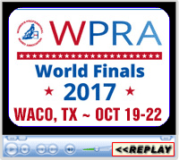 WPRA 2017 World Finals, Waco, TX - October 19-22, 2017