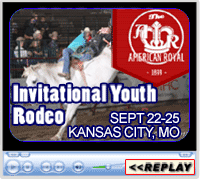 American Royal Invitational Youth Rodeo, Sept 22-25, 2015, Kansas City, MO